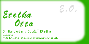 etelka otto business card